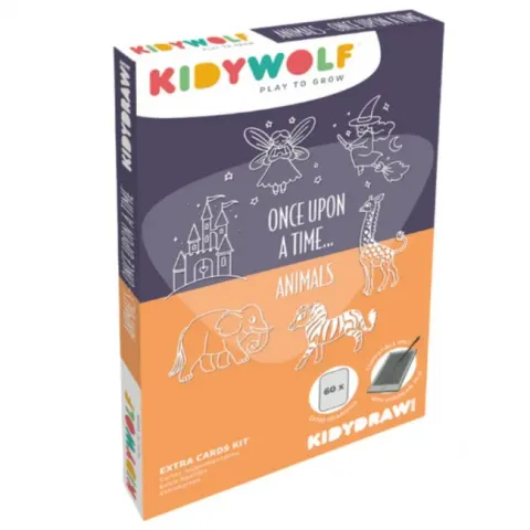 Wkłady uzupełniające do Kidydraw MINI Once upon a time i Animals Kidywolf