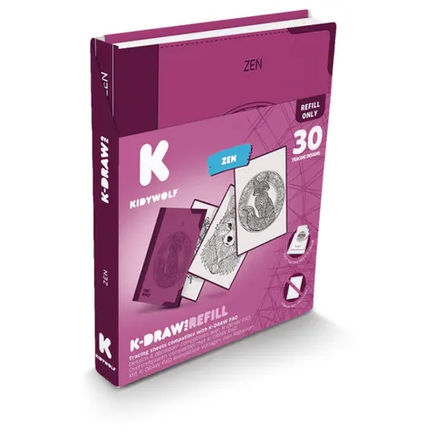 Wkłady uzupełniające do K-DRAW-PAD 10+ Zen Kidywolf