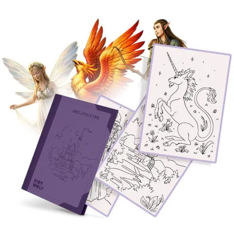 Wkłady uzupełniające do K-DRAW-PAD 8+ Once upon a time Kidywolf