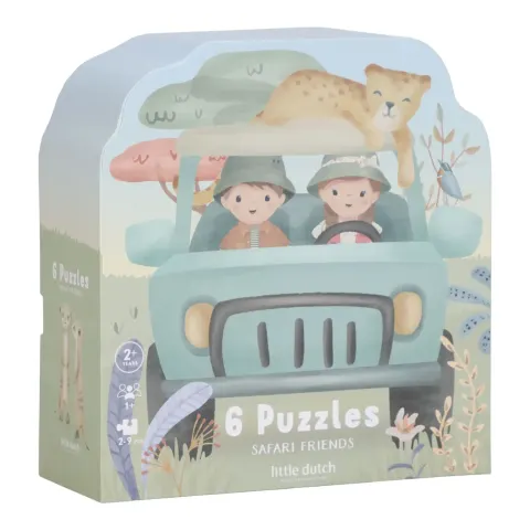 Puzzle XL Safari Friends FSC Little Dutch