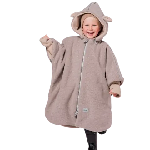 Ponczo samochodowe Lamb Beige Patulove