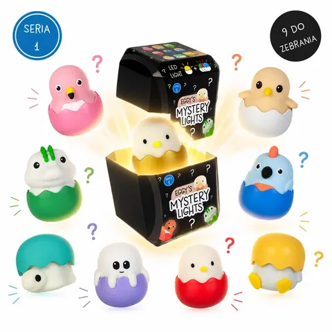 Eggy & Friends Mystery Lights Lampki Niespodzianki