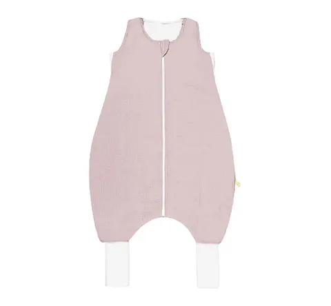 Muślinowy śpiworek z nogawkami sepia rose 2,5 tog BabySteps