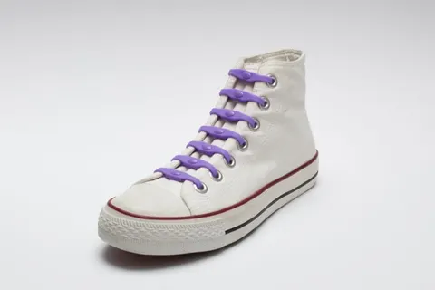 Silikonowe Sznurówki Shoeps PURPLE/fioletowy