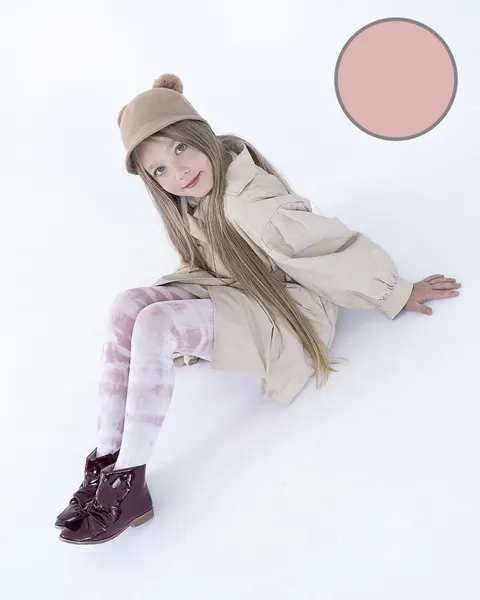 Rajstopki TASHA tie-dye COTTON CANDY -50%