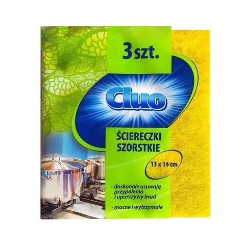 Cluo ściereczki szorstkie 3 szt.