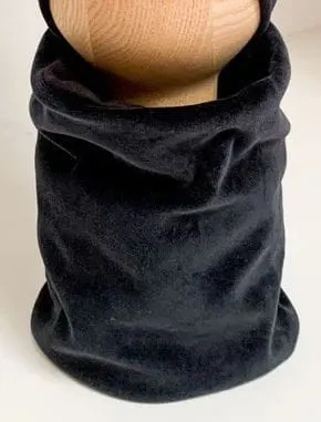 Komin VELVET ciepły BLACK DIAMOND