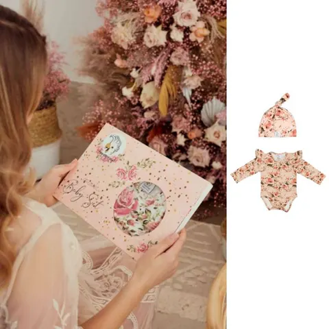 Zestaw prezentowy GIFT BOX Body + Czapeczka POPPIES