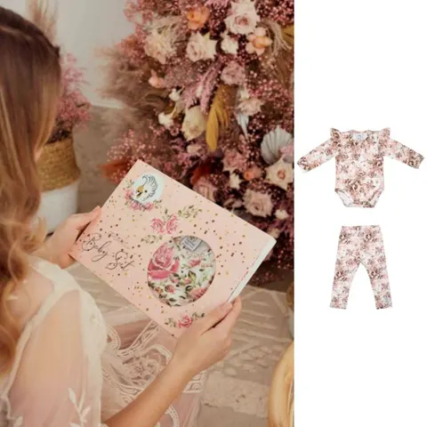 Zestaw prezentowy GIFT BOX Body + Legginsy ROMANTIC FLORAL