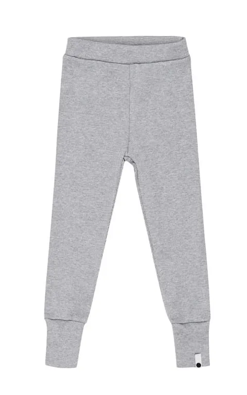 Legginsy Fit SZARE prążek