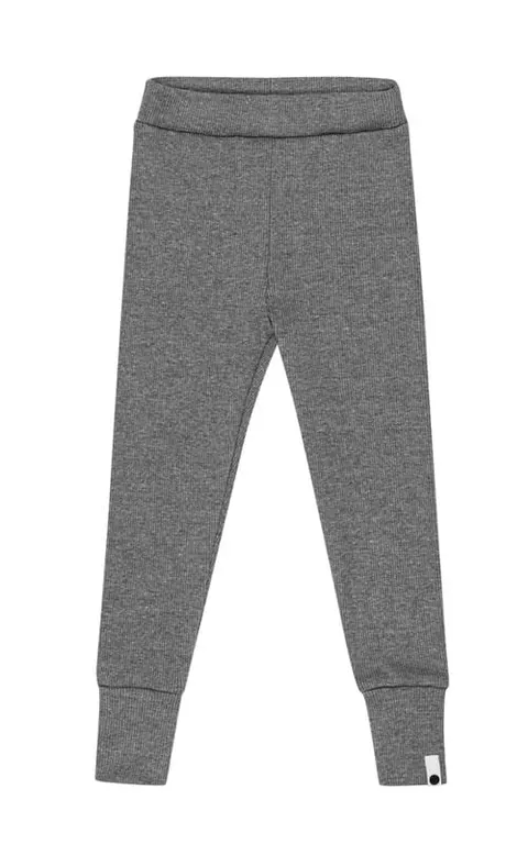 Legginsy Fit CIEMNA MYSZA prążek