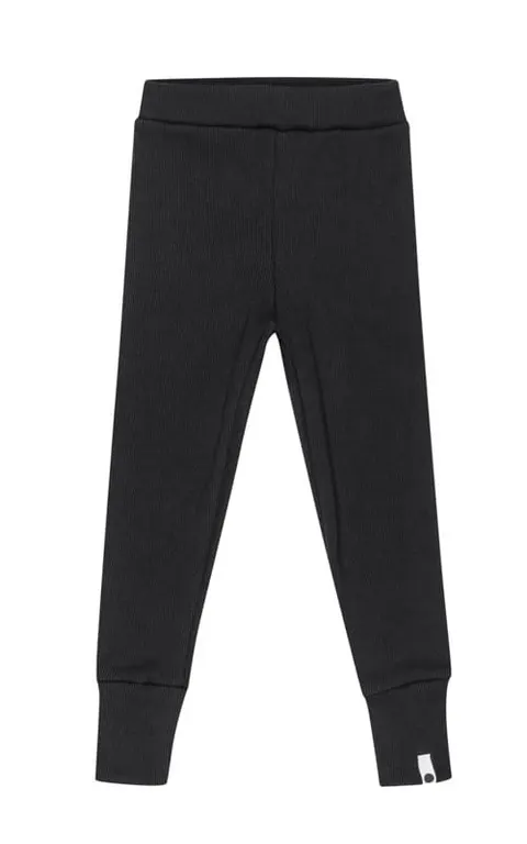 Legginsy Fit CZARNE prążek