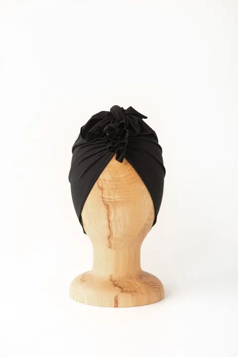 Turban BAMBOO light BLACK