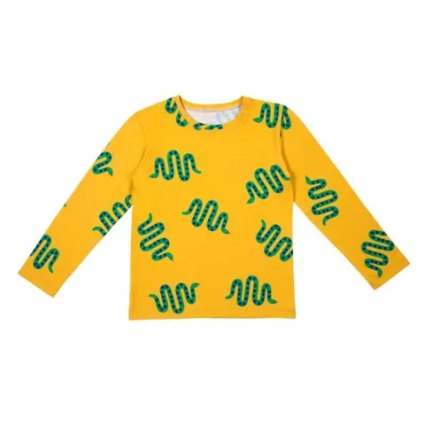 Bluzka SNAKES ON YELLOW LONGSLEEVE -50%