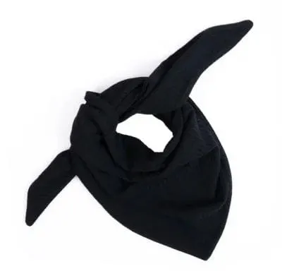 Chusta na szyję BLACK RIB