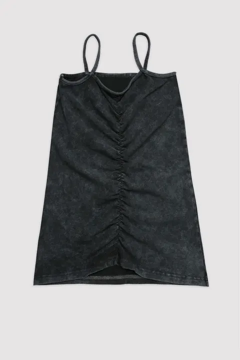 Sukienka ANTHRACITE PINCHED DRESS -50%