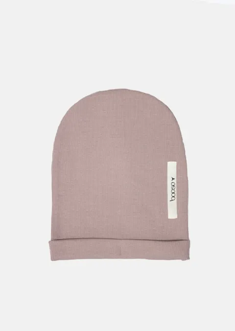 Czapka 710 RIBBING BEANIE light pink (wiosna/lato) BEZ SKRZYDEŁ