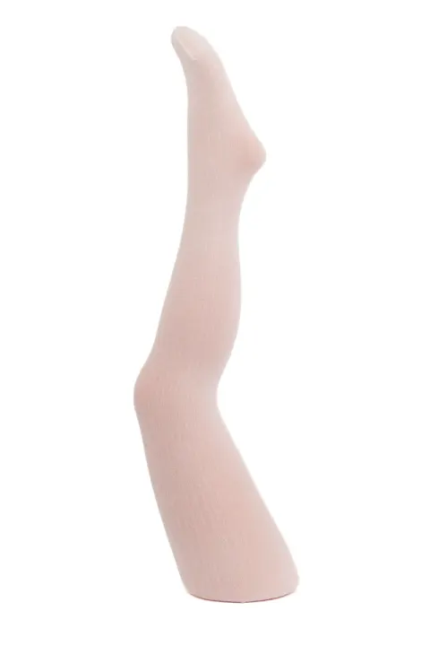 Rajstopki PUCHATKI / AGATKA w prążek BABY PINK
