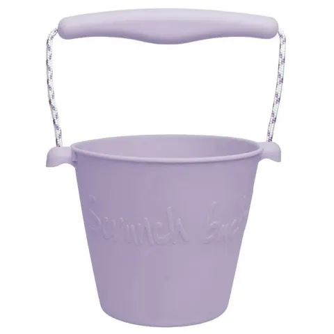 Scrunch 12 m+ Składane wiaderko Bucket LILA do wody i piasku
