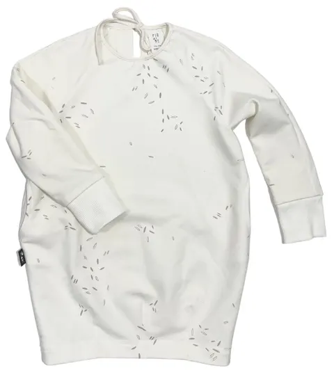 Sukienka 72-21 SPOTTED DRESS / natural - GOTS -50%