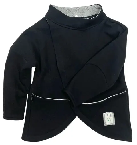 Bluza 85-21 PONCHO BUMBLEBEE black -50%