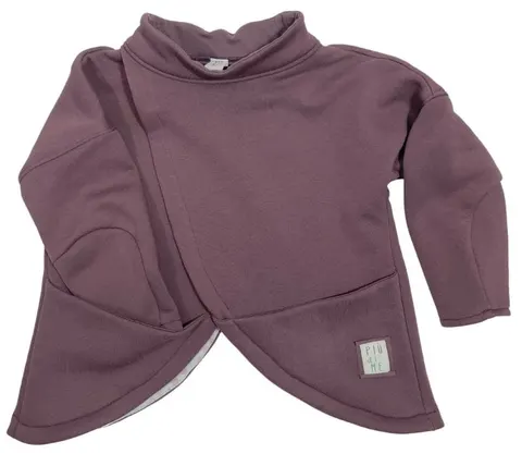 Bluza 86-21 PONCHO BUMBLEBEE eggplant -50%
