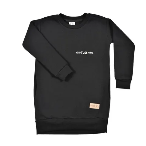 Sukienka rib BLACK (mama&dziecko) -50%