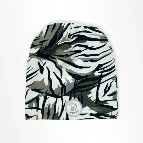Czapka z polarem TIGER FUR MONOCHROME -50%