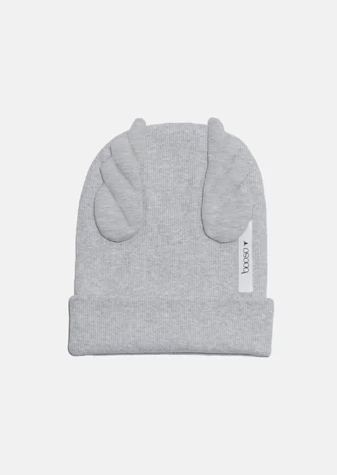Czapka 701 RIBBING BEANIE WINGS gray marl (jesień/zima)