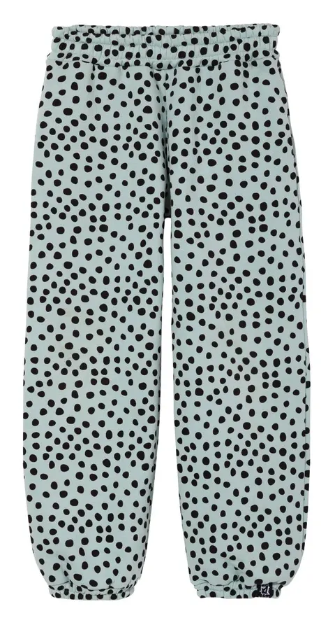 Spodnie LOOSE pocket pants PISTACHIO DOTS -50%