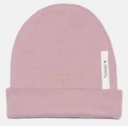 Czapka 605 RIBBING BEANIE light pink (jesień/zima) BEZ SKRZYDEŁ