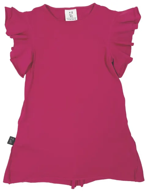 Sukienka 57-22 LUNA DRESS WH BOW / SANGRIA -50%