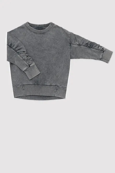 Bluza VINTAGE GREY PUFF SWEATSHIRT -50%