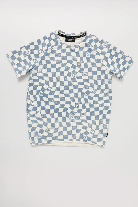 Sukienka CHECKERED T-SHIRT DRESS -50%