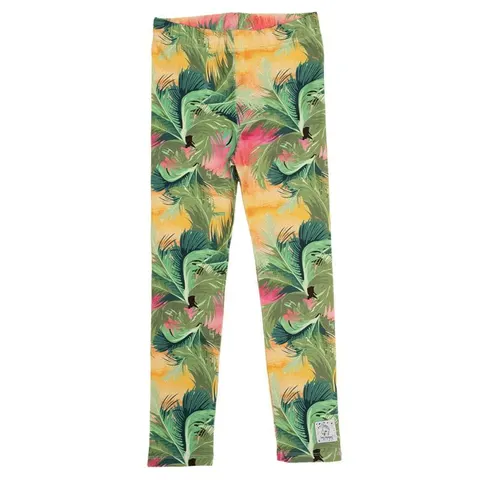 Legginsy TIE DYE YELLOW