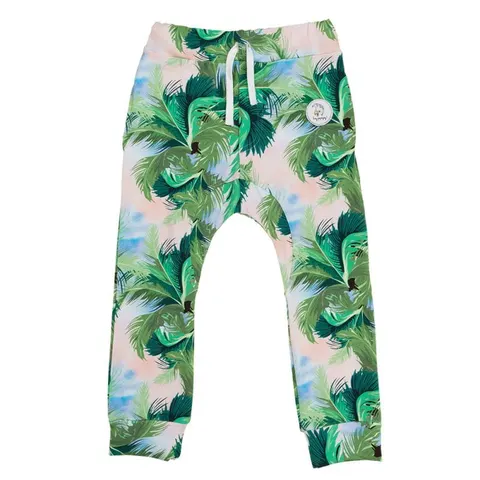 Spodnie Boksa TIE DYE PALM BLUE