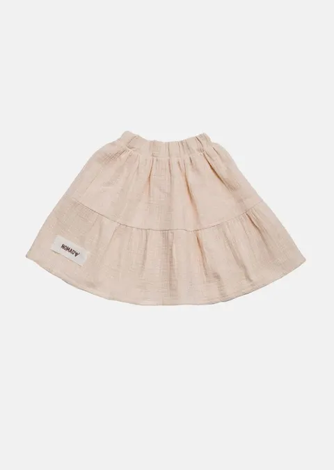Spódniczka 116 DOUBLE SKIRT milk -50%