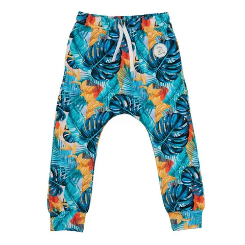 Spodnie Baggy MONSTERA BLUE