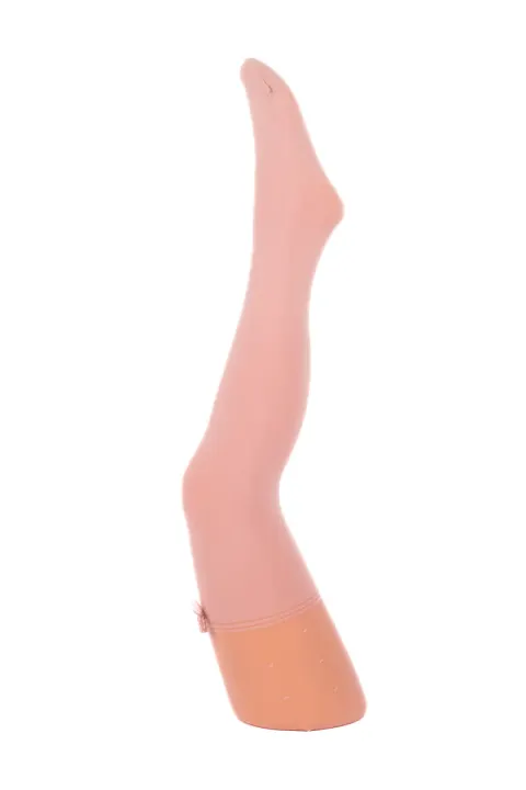 Rajstopki ABIGAIL z efektem zakolanówki 50 den COTTON CANDY z aplikacją