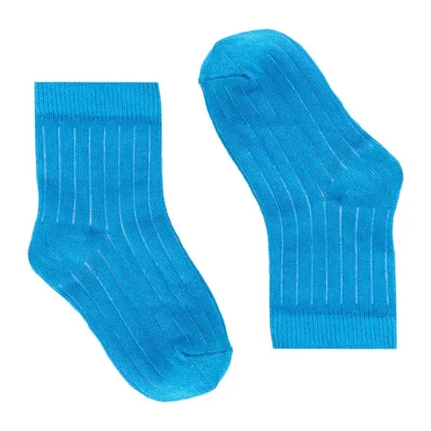 Skarpetki KLASYCZNE jeans z jasnym prążkiem