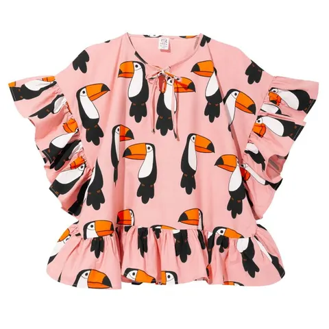 Sukienka Poncho Dress PALE PINK TUCAN