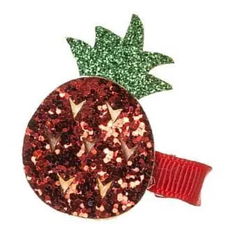 Spinka brokatowa ANANAS czerwony SIENA 207 10 6034 0