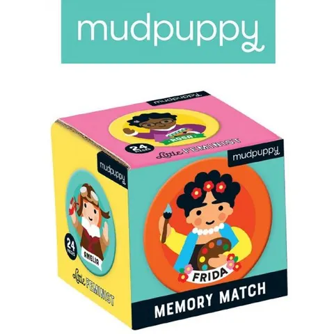 Mudpuppy 3 lata+ Gra Mini Memory Niezwykłe kobiety