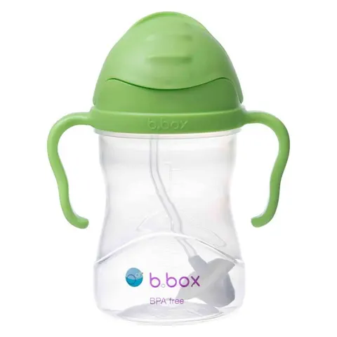 Butelka - Bidon / Kubek ZE SŁOMKĄ 240 ml JABŁKOWY | b.box