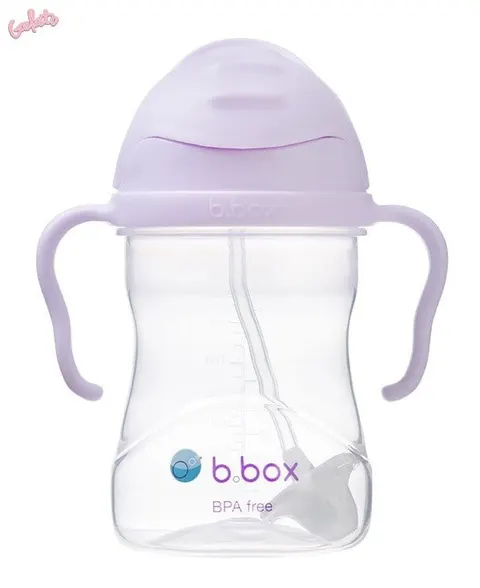 Butelka - Bidon / Kubek ZE SŁOMKĄ 240 ml GELATO Boysenberry | b.box