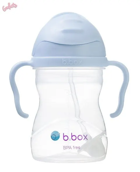 Butelka - Bidon / Kubek ZE SŁOMKĄ 240 ml GELATO Bubblegum | b.box