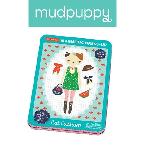 Mudpuppy 4 lata+ Magnetyczne Postacie Kocie modelki