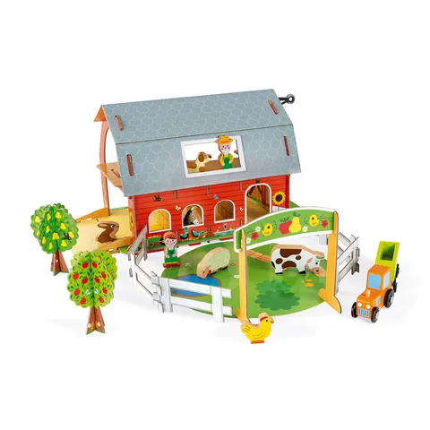 Opowieść Farma Story Animal Farm 3 lata+ Janod J08577