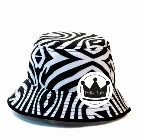 Kapelusz Bawełniany ZEBRA -50%