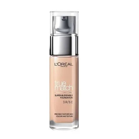 LOREAL PARIS TRUE MATCH Podkład do twarzy 3.R/3.C COOL ROSE, 30 ml